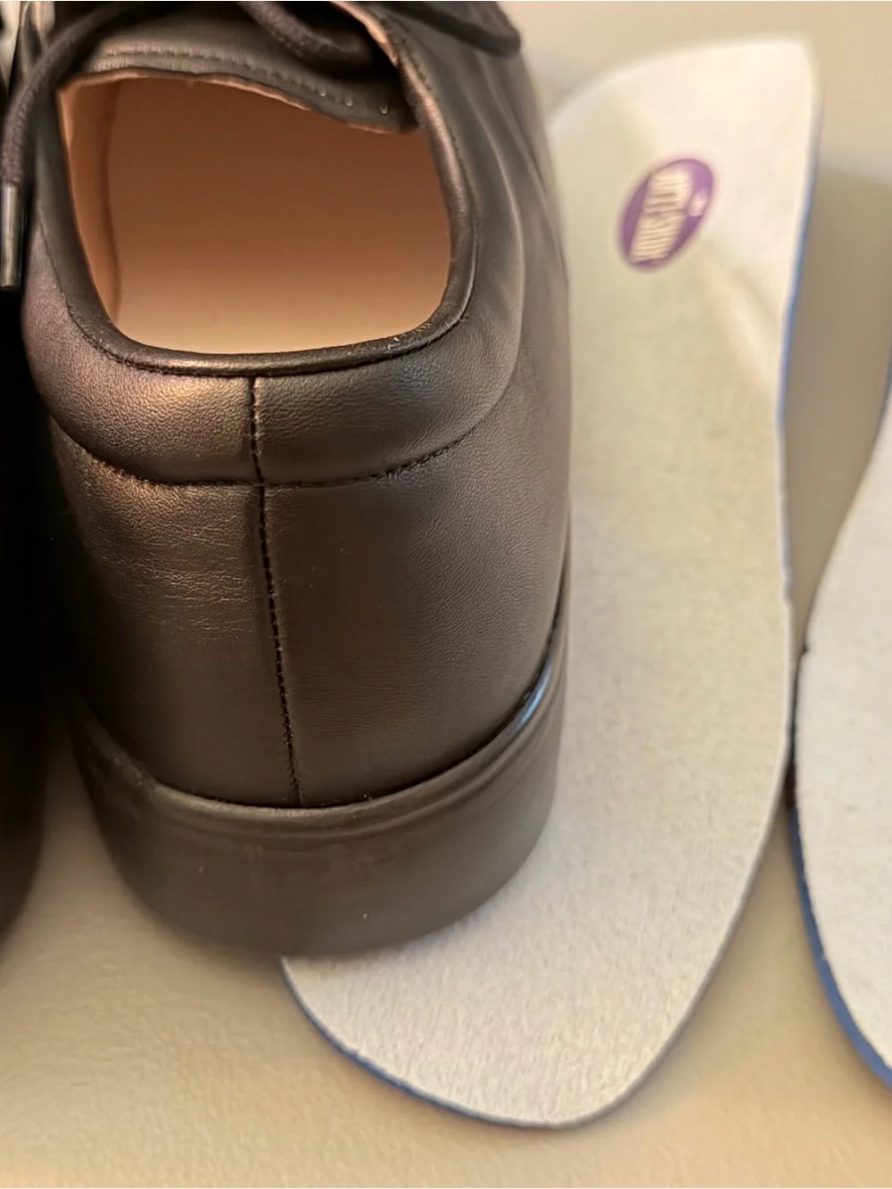 ARV $110.95 NIB Size 10W Men’s Apex Ambulator B2000 Oxford Black Tie Ortho Shoes
